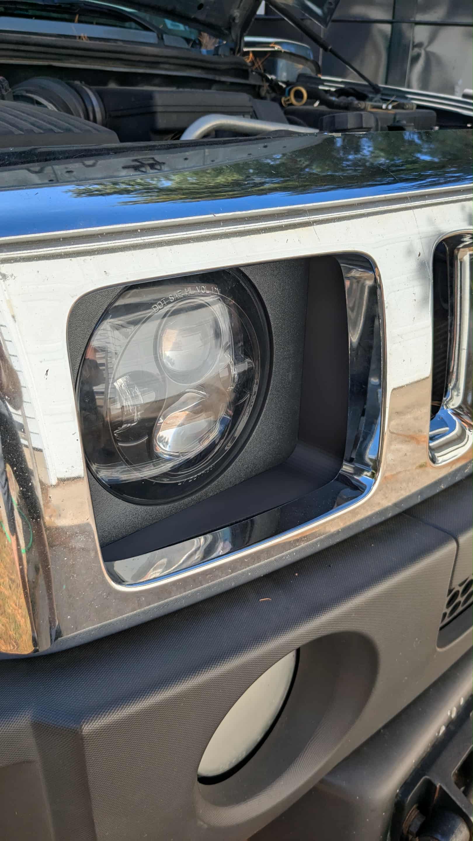 Complete Hummer H3 LED Headlight Conversion Kit
