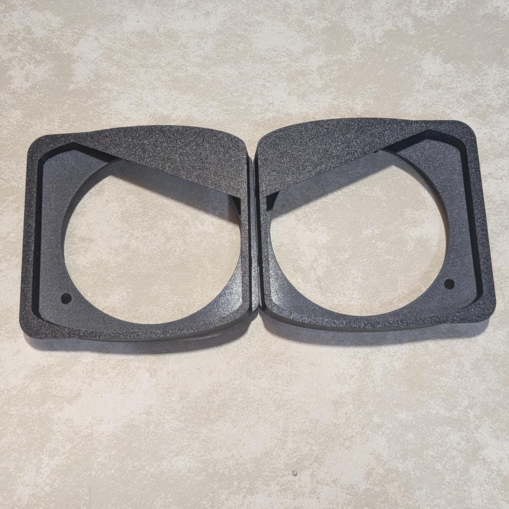 Hummer H2 Headlight Bezels w/ Trim Rings – 9 Colors + 4 Styles