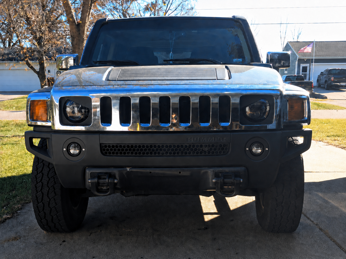 H3 Full Lighting Bundle w/4" Fog lights