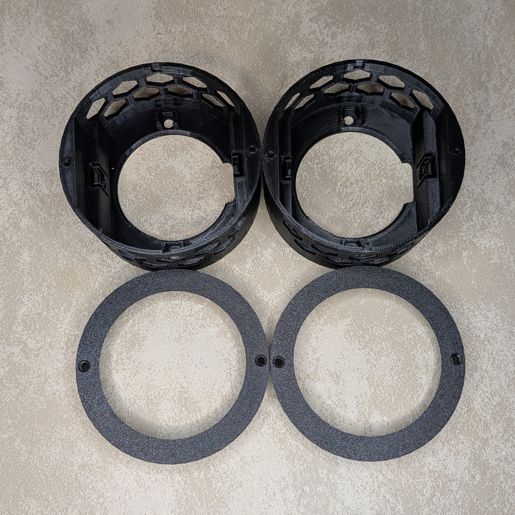 Hummer H2 - 4" DRL/Fog Housings