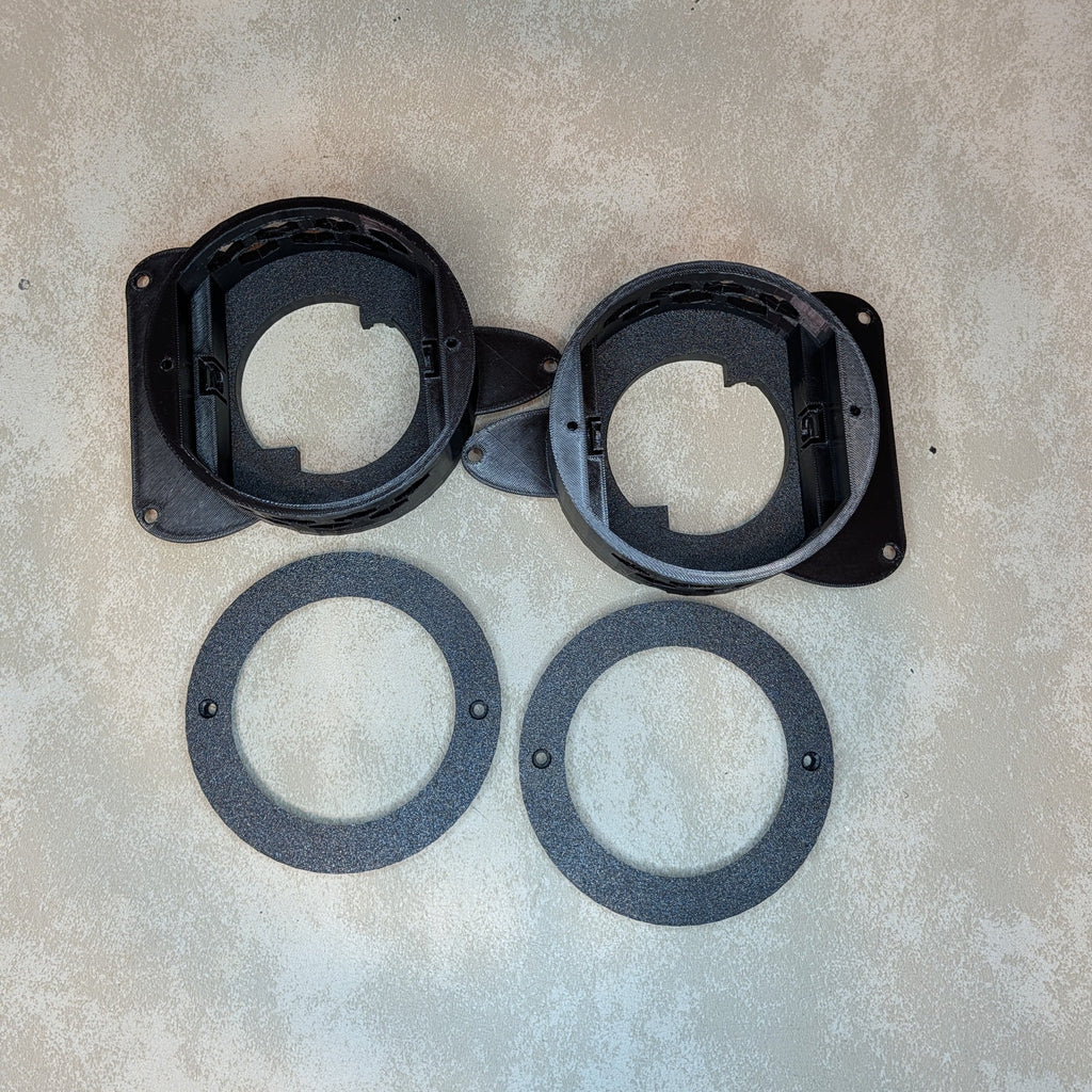 Hummer H3 4" LED Fog Light Housings