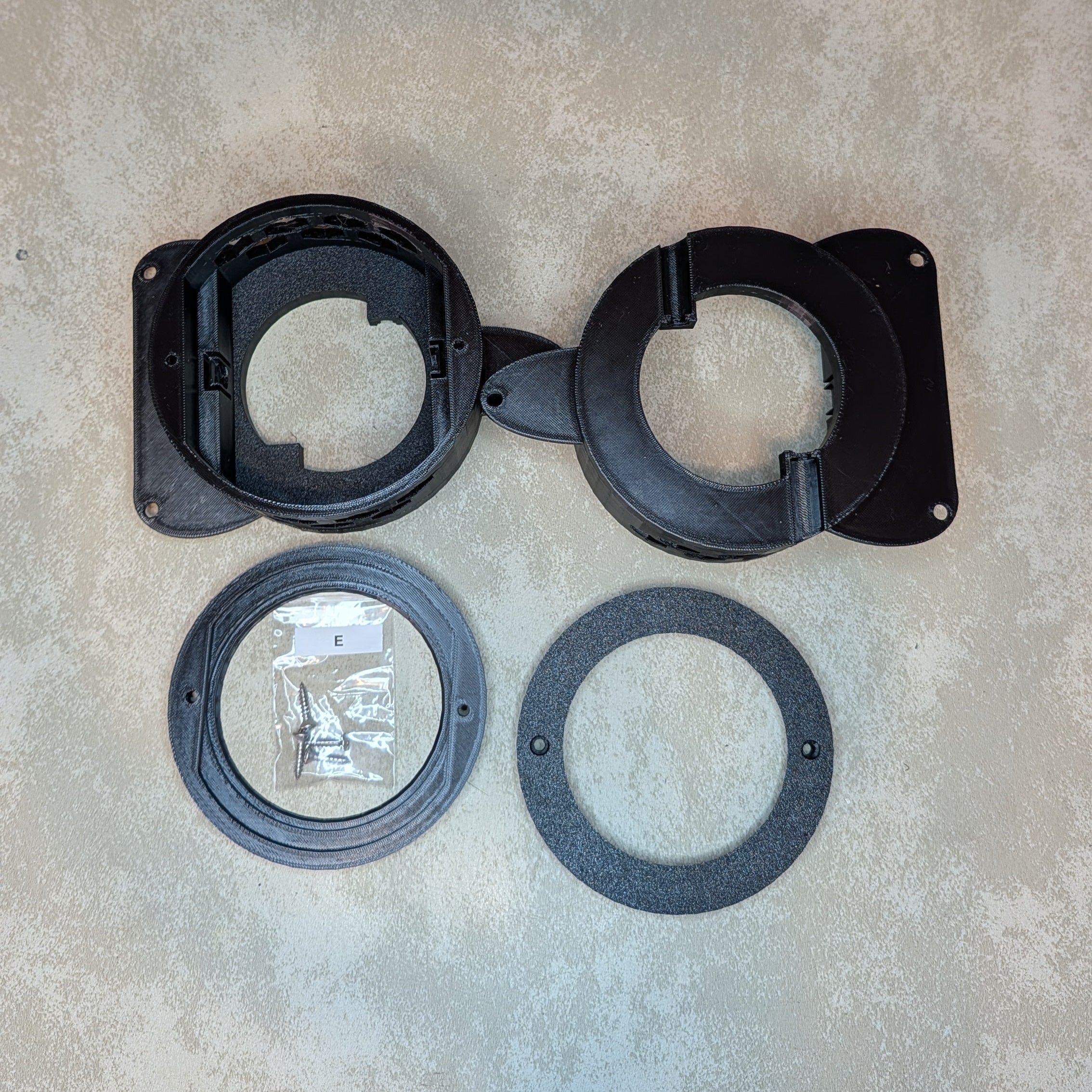 Hummer H3 4" LED Fog Light Housings