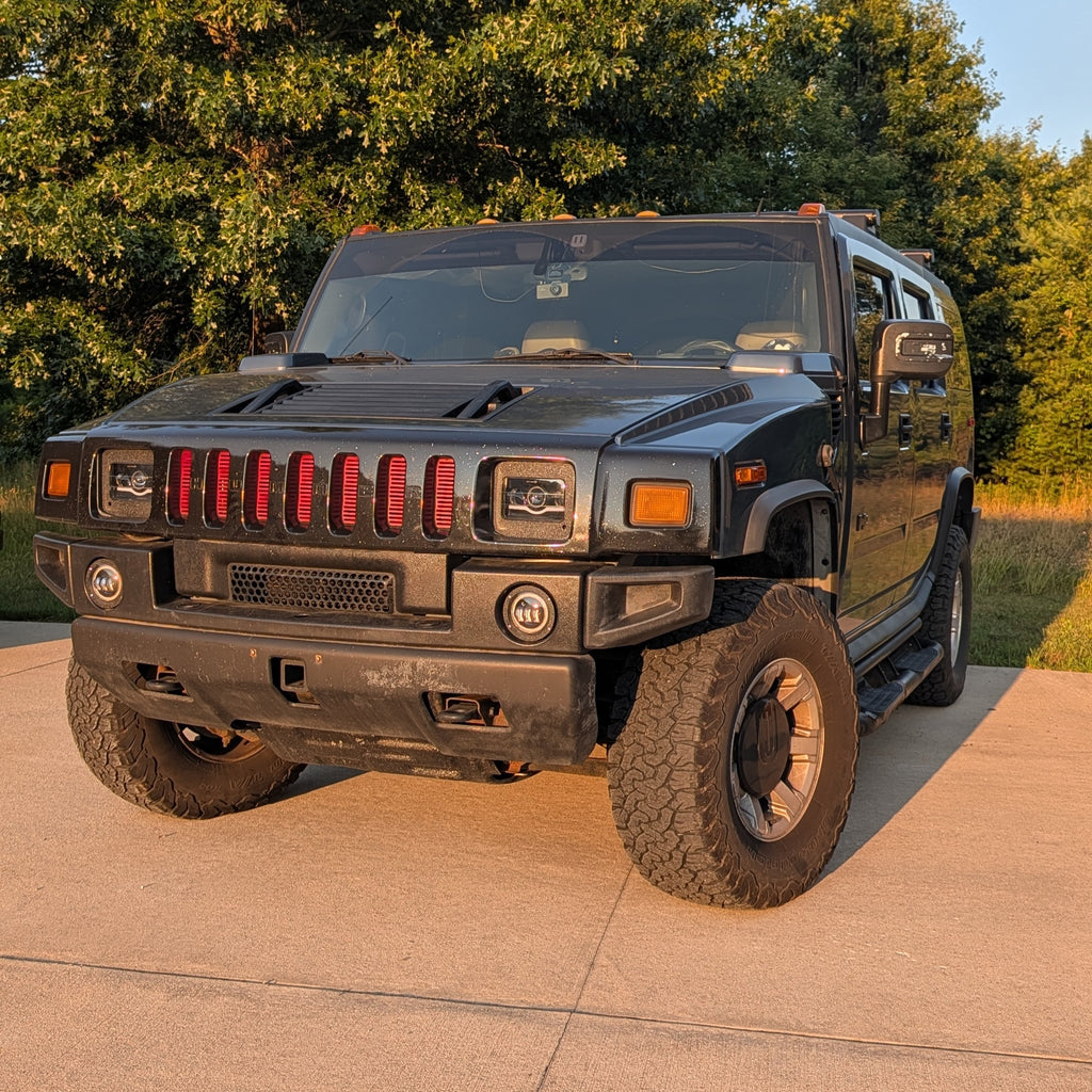Hummer H2 4x6 Rectangle Headlight Adapter Kit