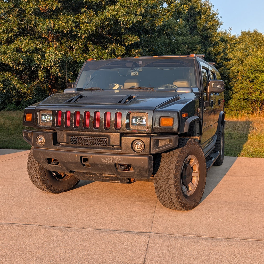 Hummer H2 4x6 Rectangle Headlight Adapter Kit