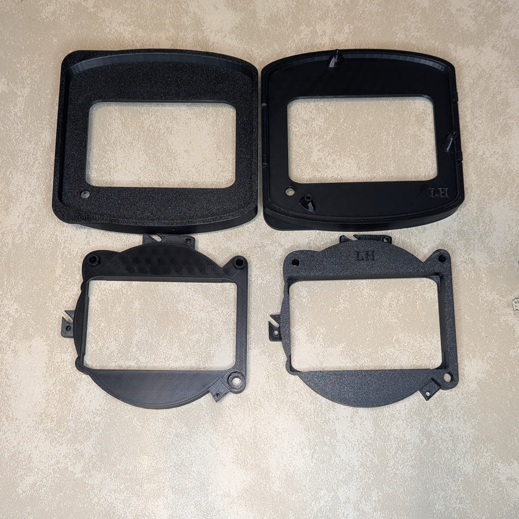 Hummer H2 4x6 Rectangle Headlight Adapter Kit
