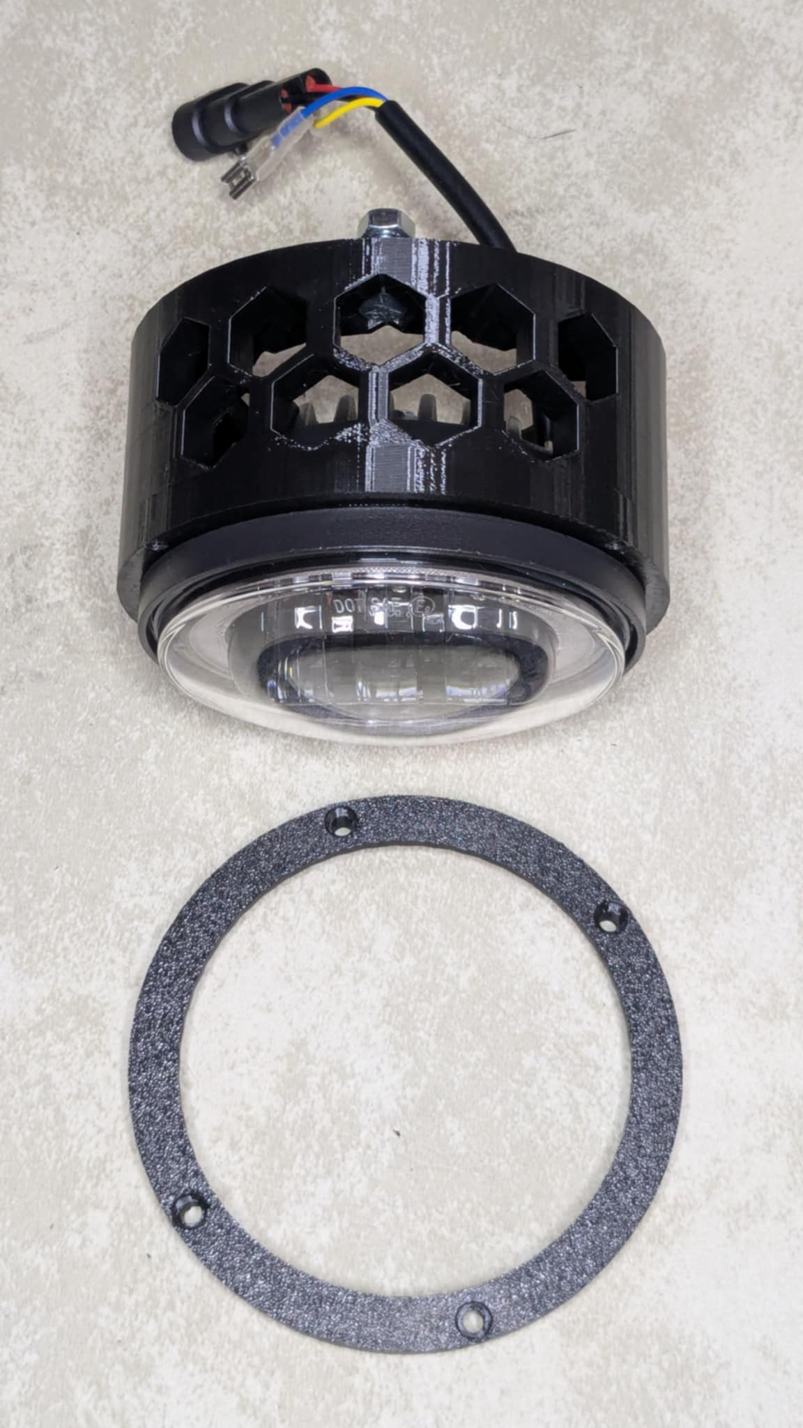Hummer H2 - 4.5" DRL/Fog Housing