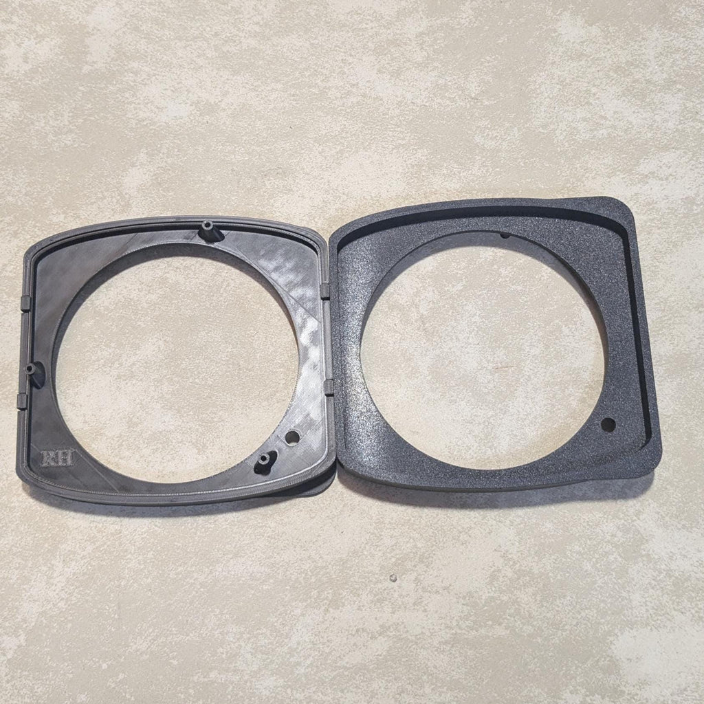 Hummer H2 Headlight Bezels w/ Trim Rings – 9 Colors + 4 Styles