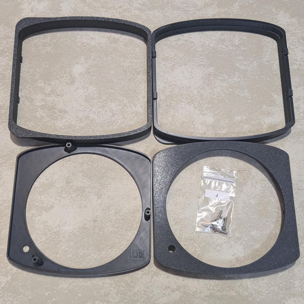 Hummer H2 Headlight Bezels w/ Trim Rings – 9 Colors + 4 Styles