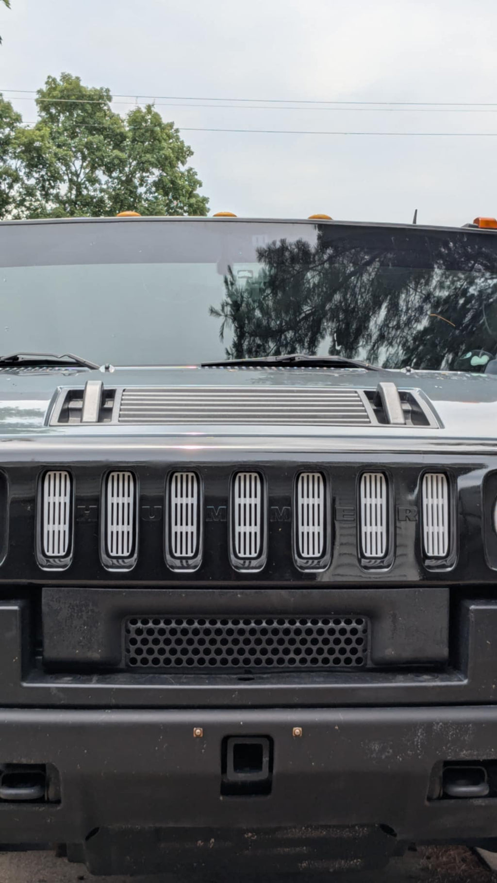 Custom Hummer H2 Grill Inserts – Snap-In, No-Drill (2003–2007) – 4 Designs & 9 Colors