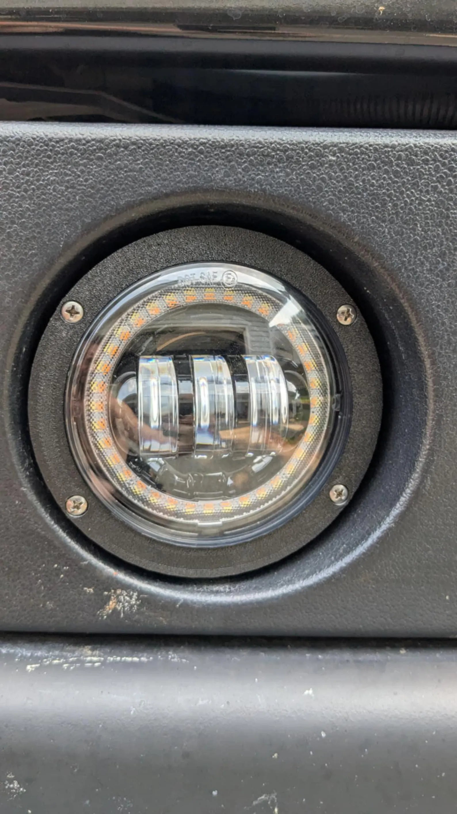 Hummer H2 - 4.5" DRL/Fog Housing